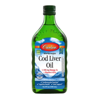 Cod Liver Oil Liquid 500 Milliliters Cod Liver Oil Liquid 500 Milliliters