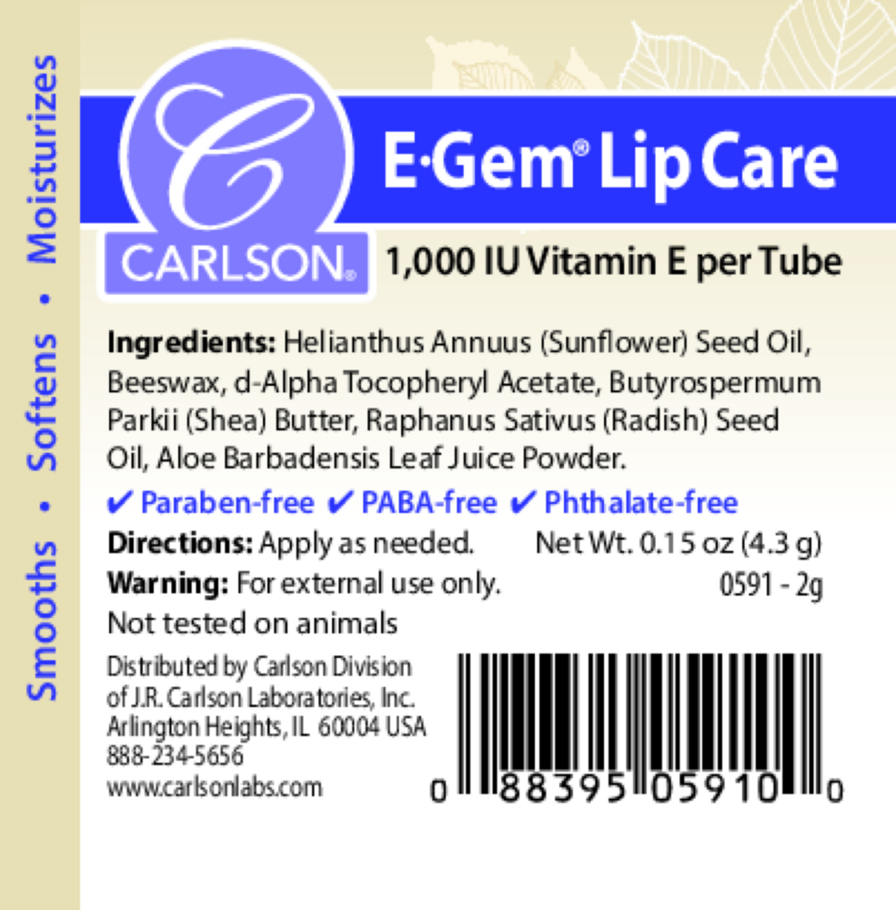 Product image for E-Gem Lip Care.