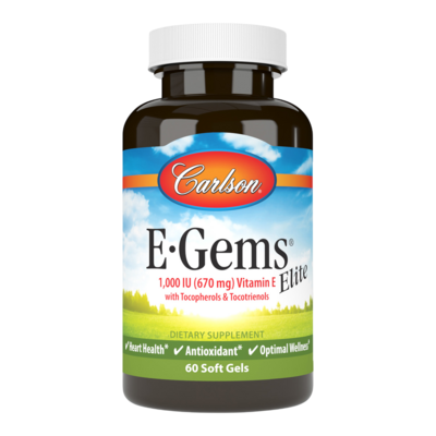 E-Gems® Elite 1000IU 60 Softgels