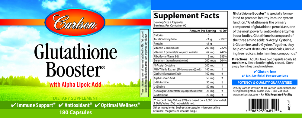 Product image for Glutathione Booster®.