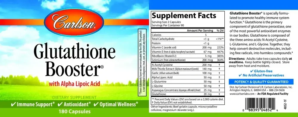 Product image for Glutathione Booster®.