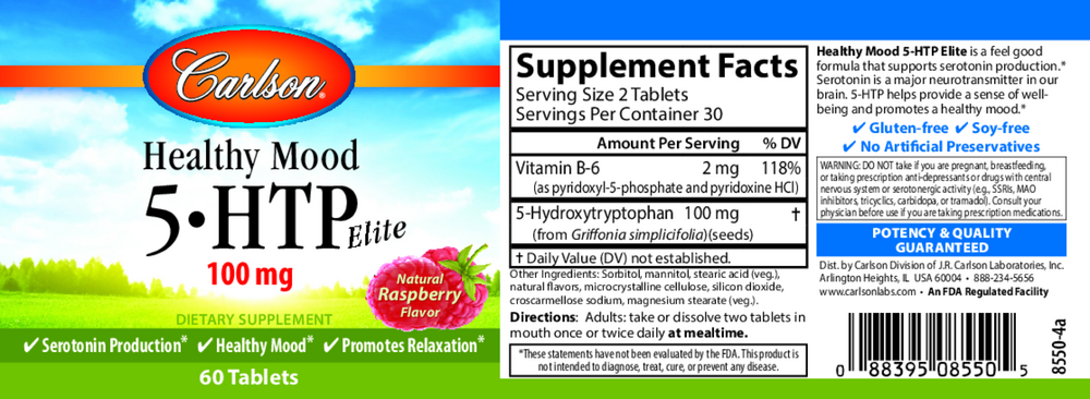 Product image for Healthy Mood 5-HTP Elite.