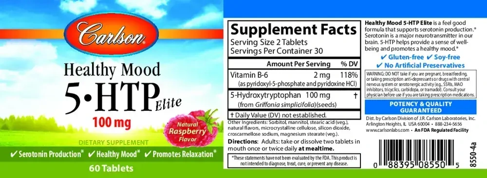 Product image for Healthy Mood 5-HTP Elite.