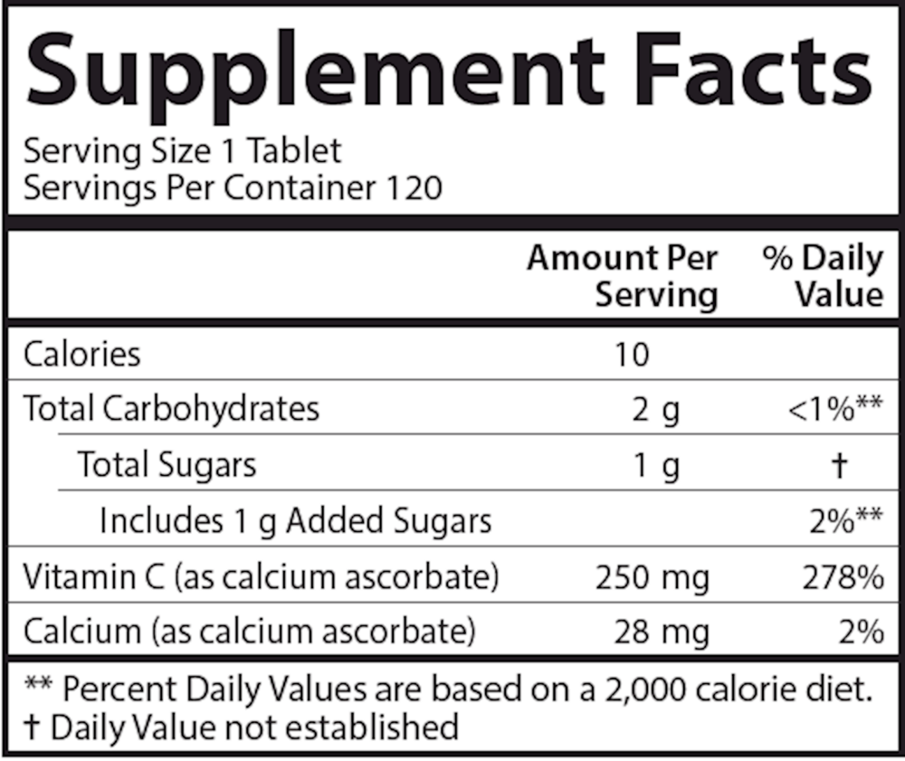 Product image for Kid's Chewable Vitamin C.
