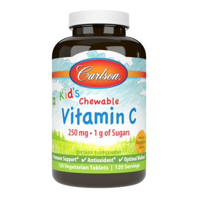Kid's Chewable Vitamin C 120 tablets