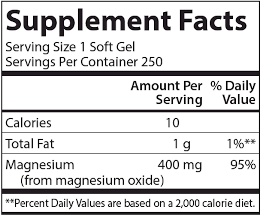 Product image for Liquid Magnesium 400mg.