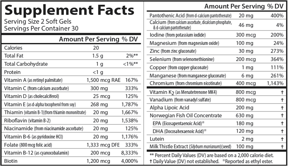 Product image for Nutra Support® Diabetes.