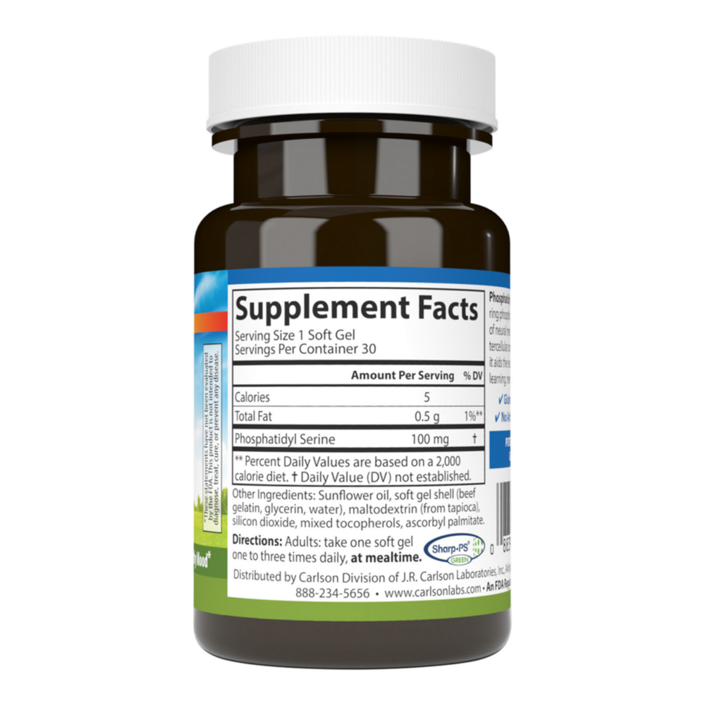 Product image for Phosphatidyl Serine 100.