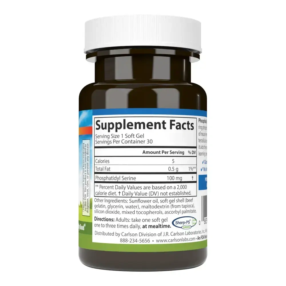 Product image for Phosphatidyl Serine 100.