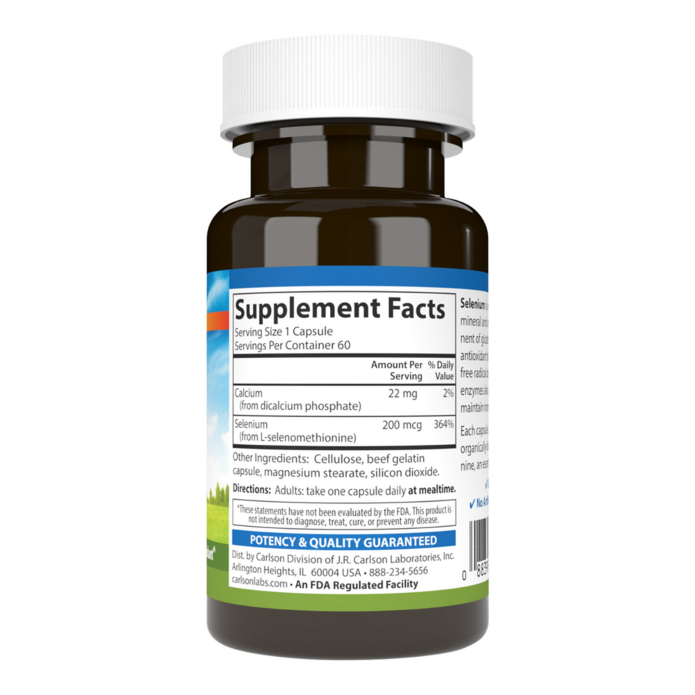 Product image for Selenium 200mcg.