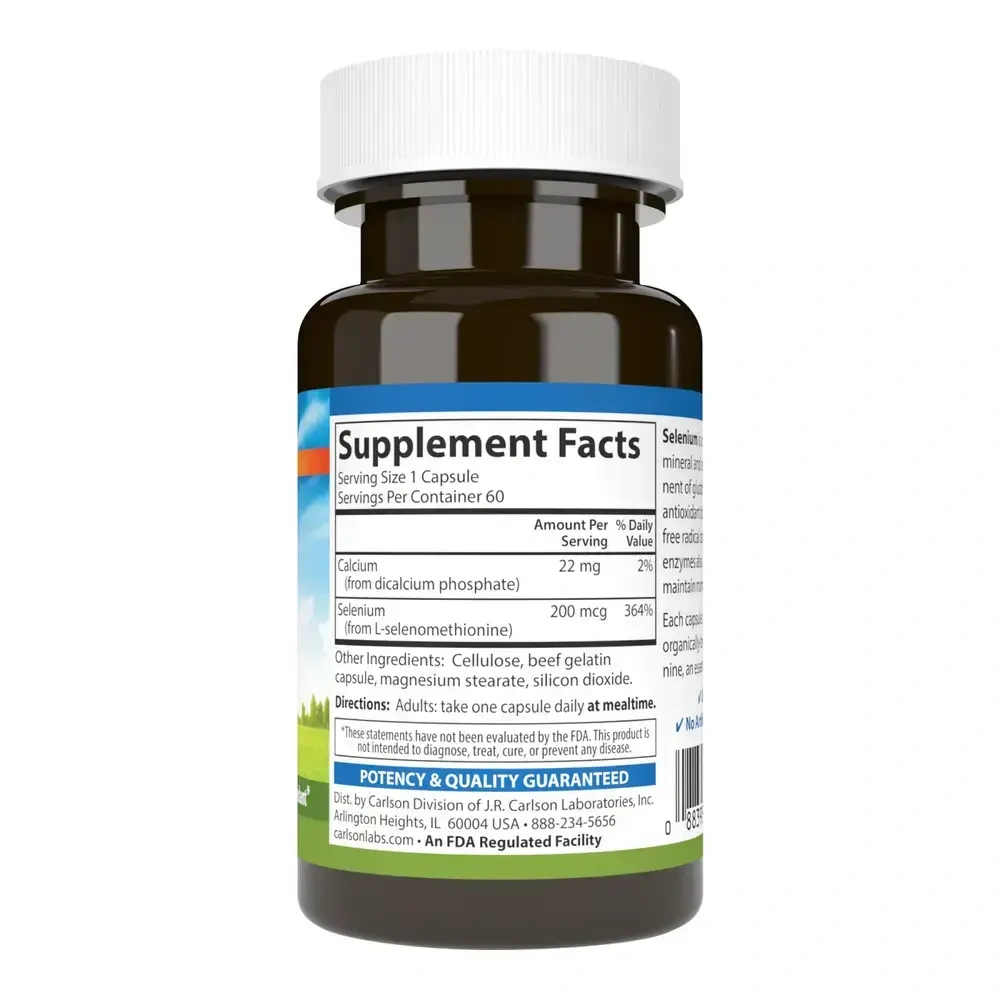 Product image for Selenium 200mcg.