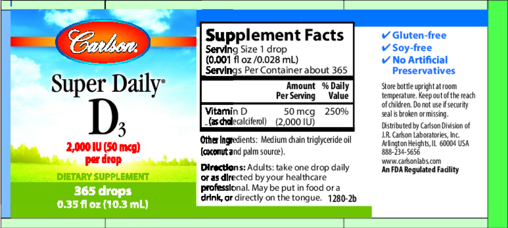Product image for Super Daily D3 2,000IU.