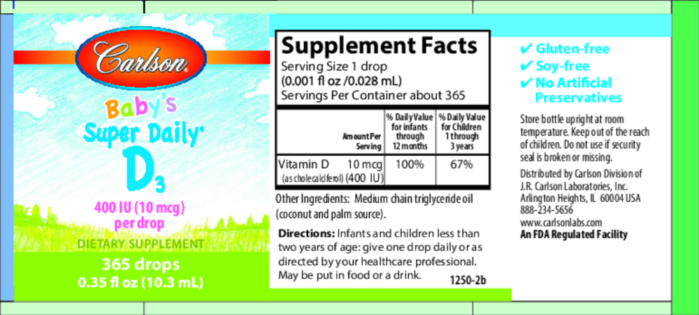 Product image for Baby's Super Daily D3.