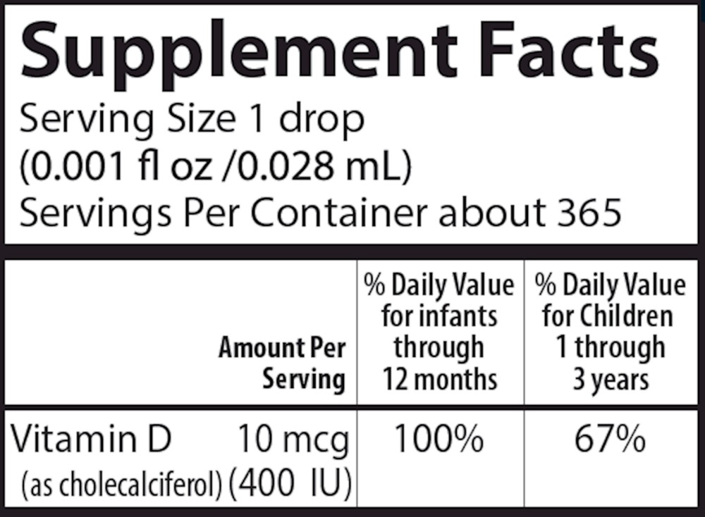 Product image for Baby's Super Daily D3.