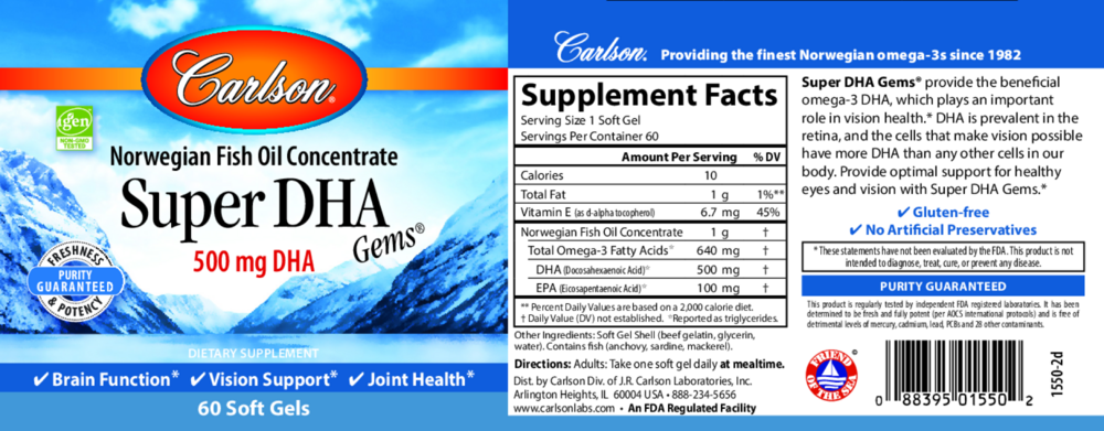 Product image for Super DHA.