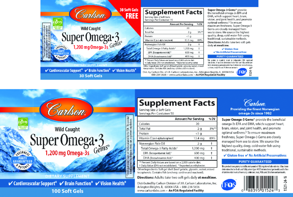 Product image for Super Omega-3 Gems.
