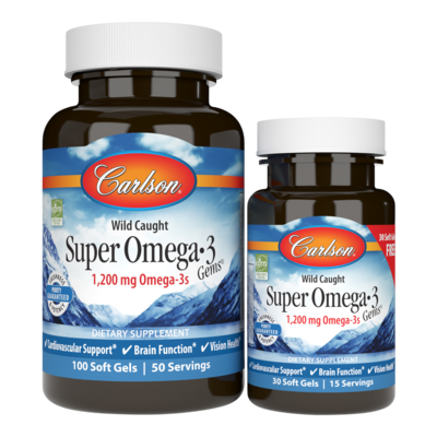 Super Omega-3 Gems 130 Softgels