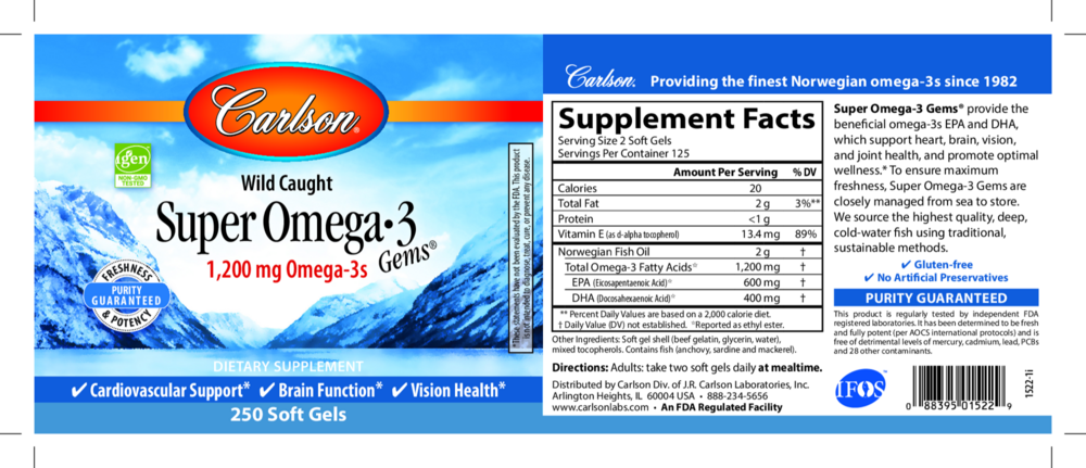 Product image for Super Omega-3 Gems.