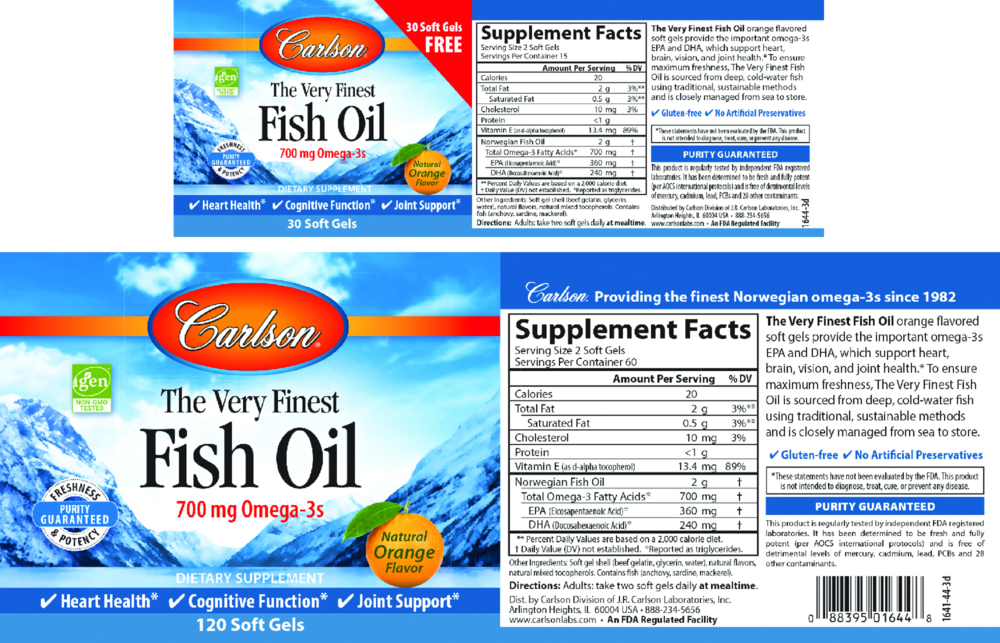 Product image for The Very Finest Fish Oil Orange.