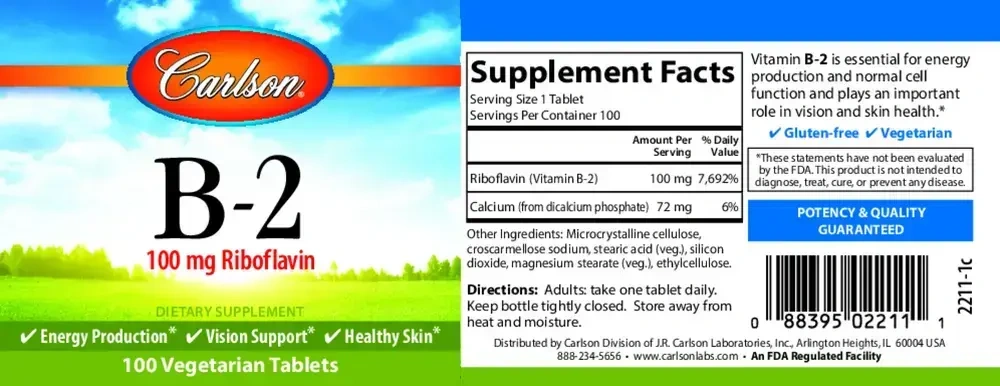 Product image for Vitamin B-2.