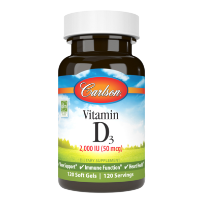 Vitamin D 2000IU 120 Softgels