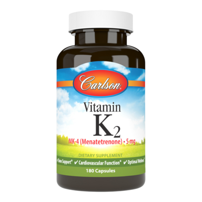 Vitamin K2 as MK-4 180 capsules
