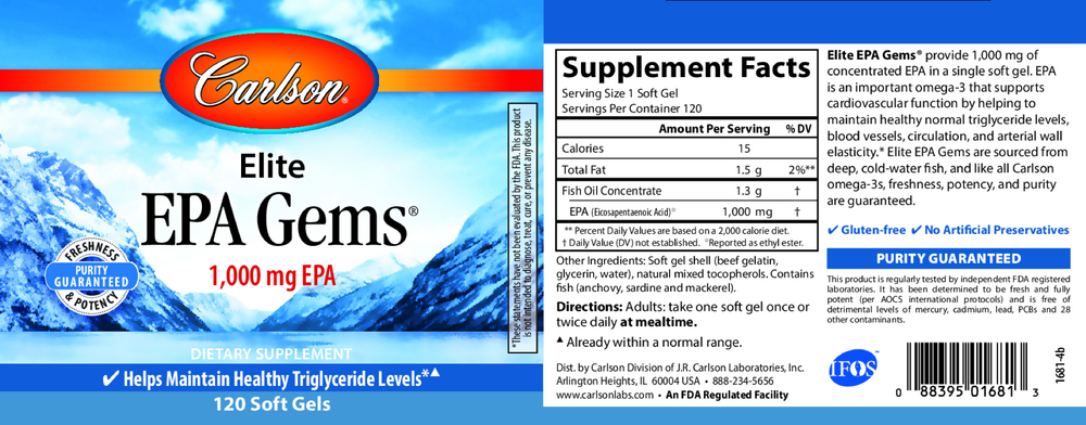 Product image for Elite EPA Gems.