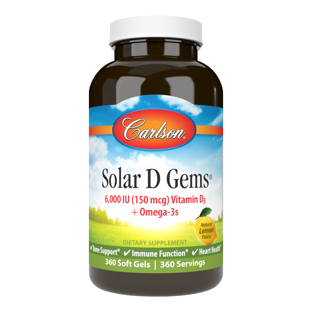 Product image for Solar D Gems - 6,000 IU.