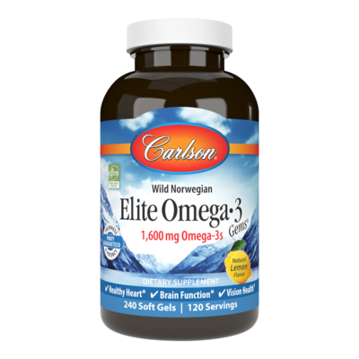 Elite Omega 3 Gems 240 Softgels Elite Omega 3 Gems 240 Softgels