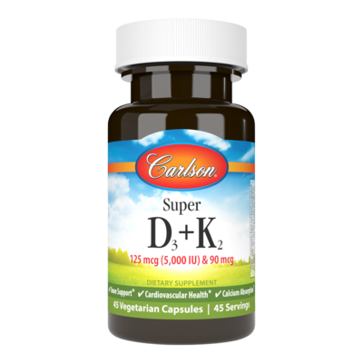 Super D3 + K2 45 capsules