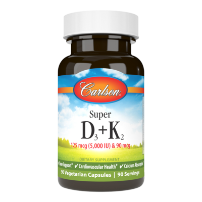 Super D3 + K2 90 capsules Super D3 + K2 90 capsules