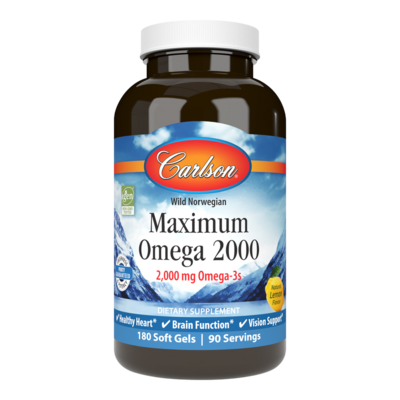Maximum Omega 2000 (Bonus Bottle) 180 Softgels