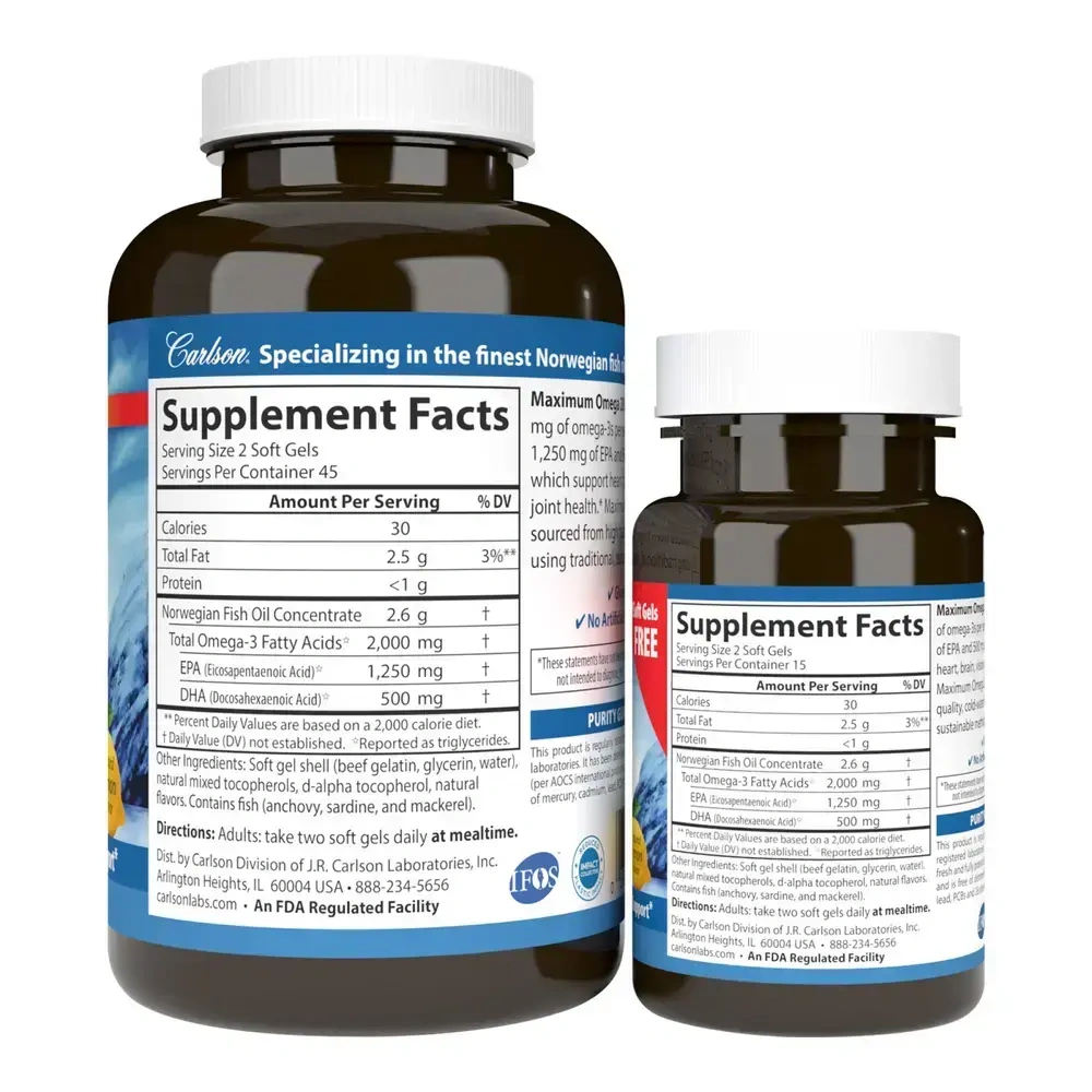Product image for Maximum Omega 2000 (Bonus Bottle).