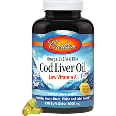 Cod Liver Oil Low Vitamin A Lemon product image
