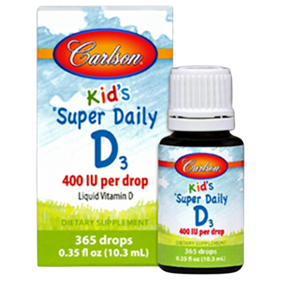 Product image for Kid's Super Daily D3 (10.3 Milliliters). Out of stock.