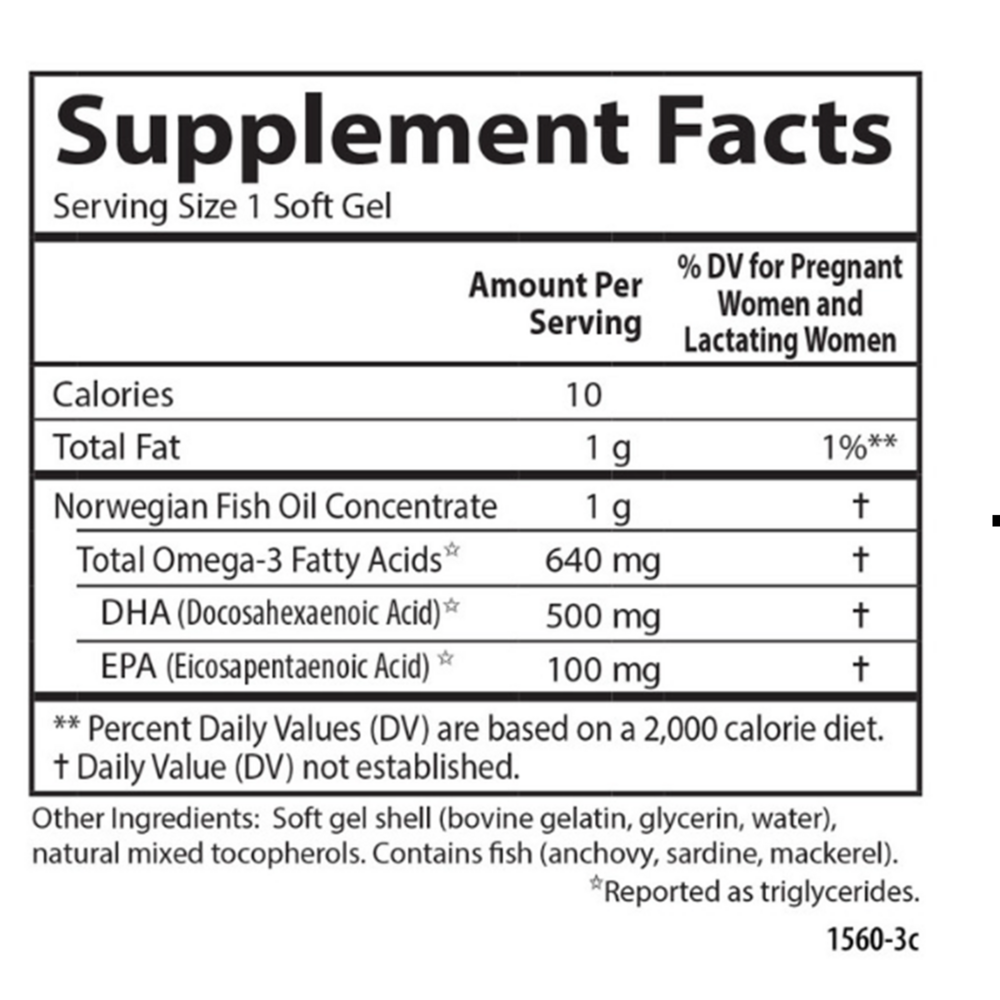 Product image for Mom's DHA.