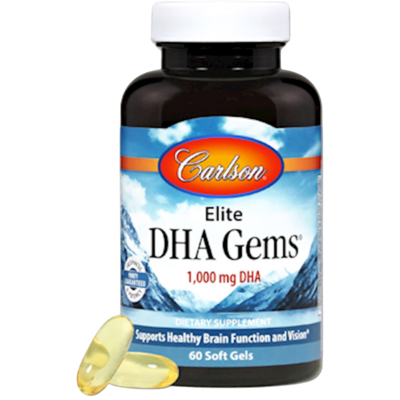 Elite DHA Gems 60 Softgels Elite DHA Gems 60 Softgels