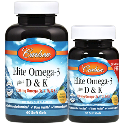 Elite Omega 3 + D3 & K product image