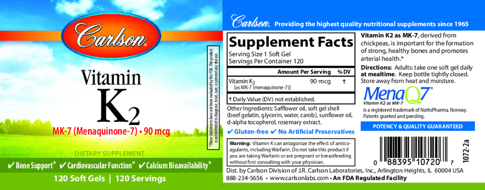 Product image for Vitamin K2.