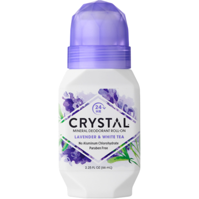 Lavender & White Tea Roll On Deodorant 2.25 Ounces