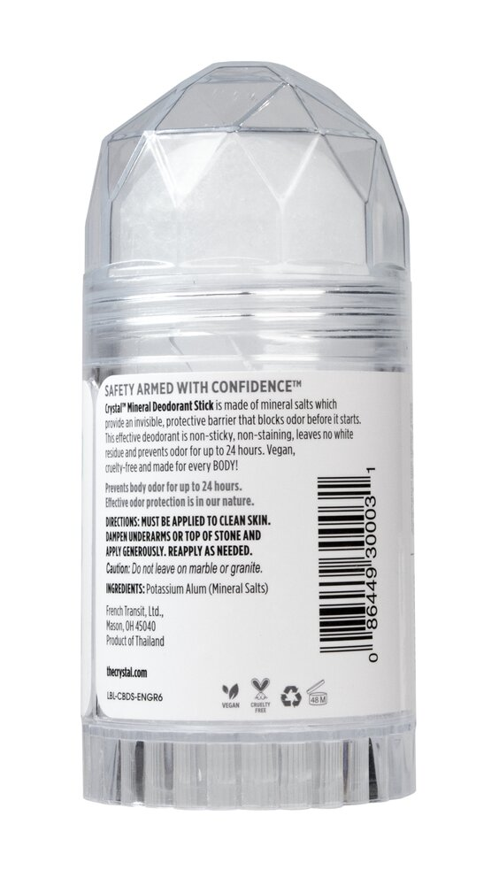 Product image for Unscented Crystal Stick Deodorant.
