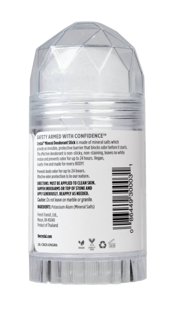 Product image for Unscented Crystal Stick Deodorant.