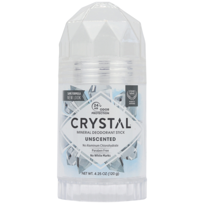 Unscented Crystal Stick Deodorant 4.25 Ounces