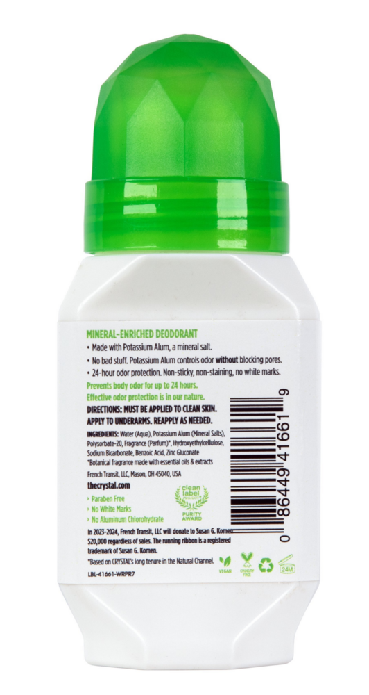 Product image for Vanilla Jasmine Roll On Deodorant.