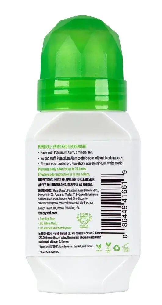 Product image for Vanilla Jasmine Roll On Deodorant.