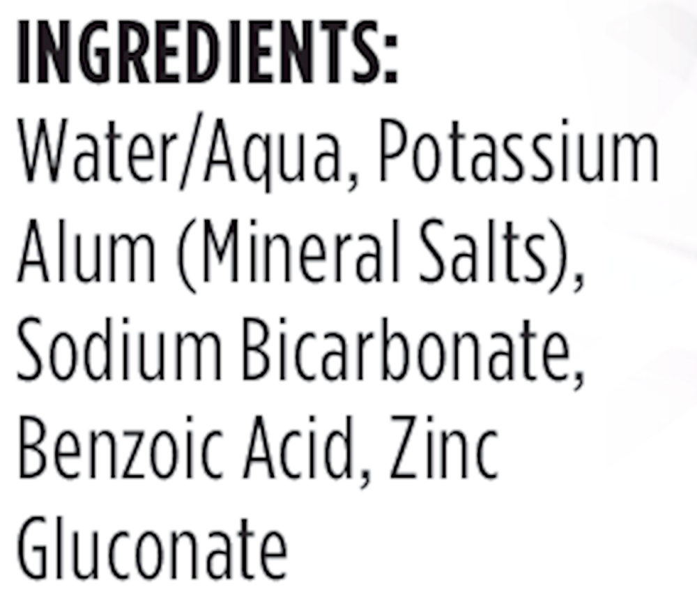 Product image for Unscented Crystal Body Spray Deodorant.