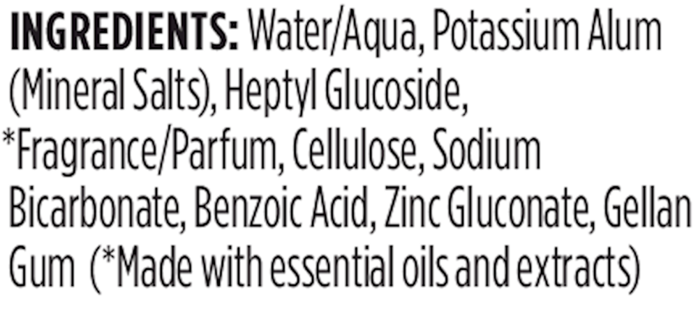 Product image for Vanilla Jasmine Body Spray Deodorant.