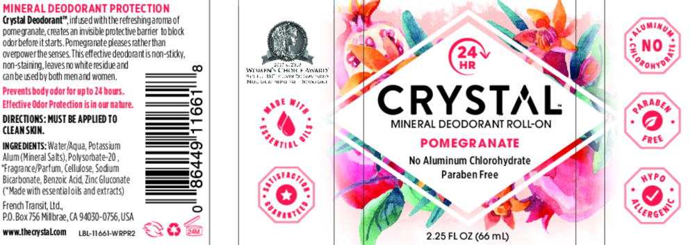 Product image for Mineral Roll-On Pomegranate.