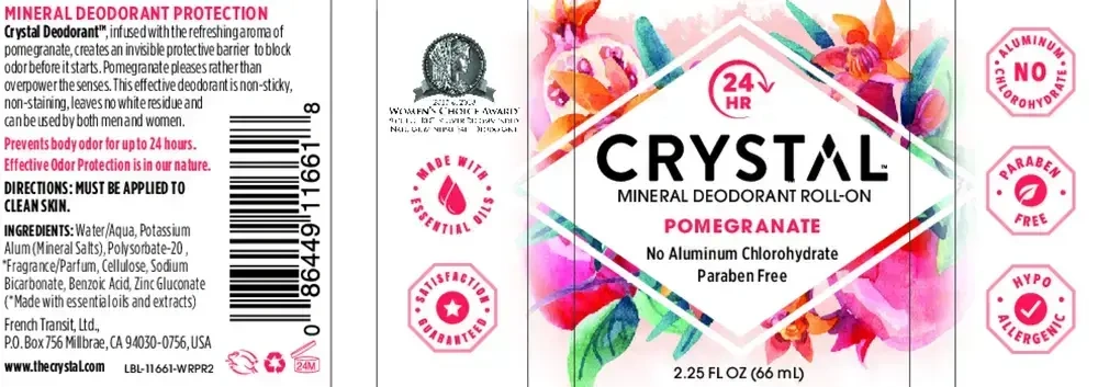 Product image for Mineral Roll-On Pomegranate.