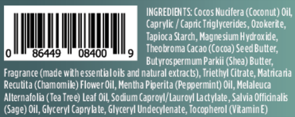 Product image for Magnesium Enriched Cucumber &amp; Mint Deodorant.